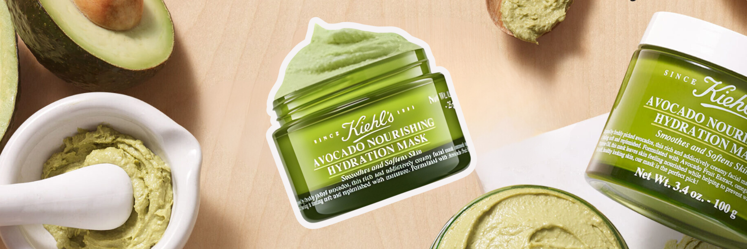 Masca hidratanta pentru fata Avocado Nourishing Hydration, 28 ml, Kiehl's